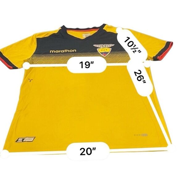 2019-20 Ecuador Home Shirt  JERSEY SIZE M - Picture 4 of 9